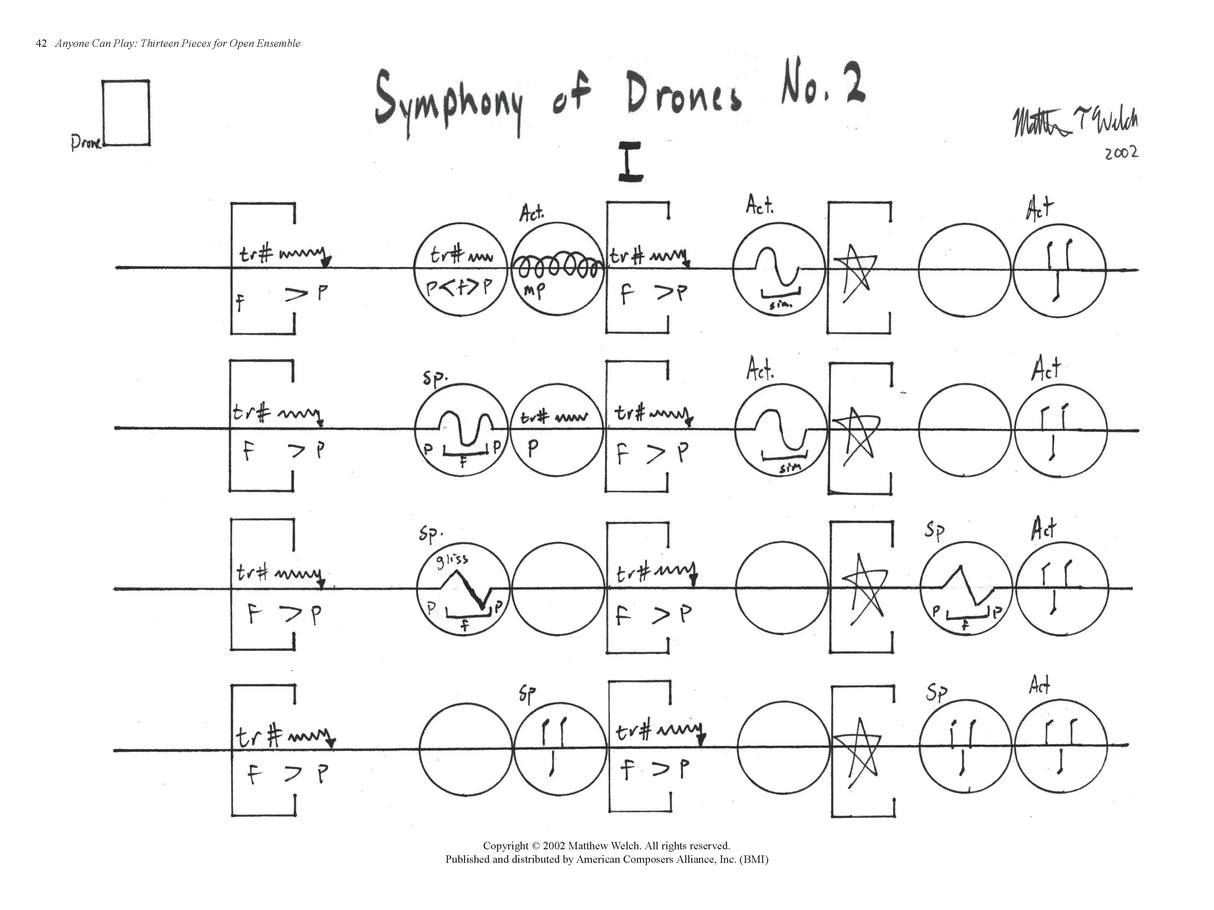 Anyone Can Play: 13 Pieces for Open Ensemble