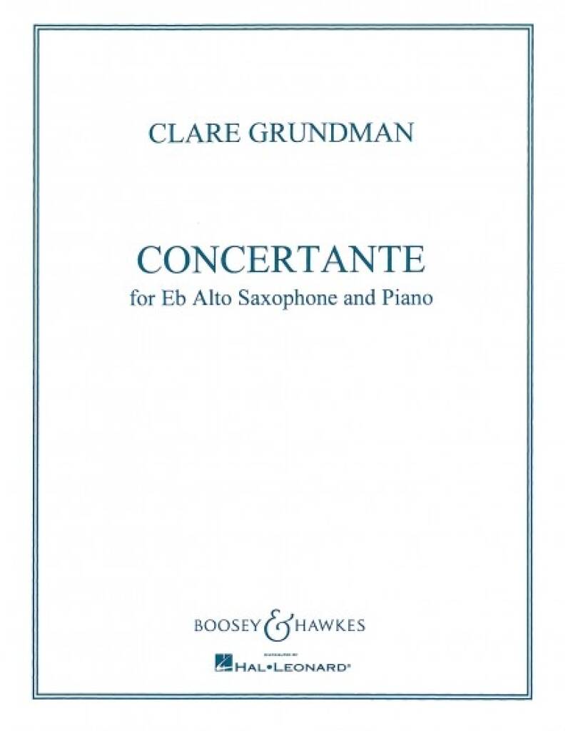 Grundman: Concertante, Op. 42