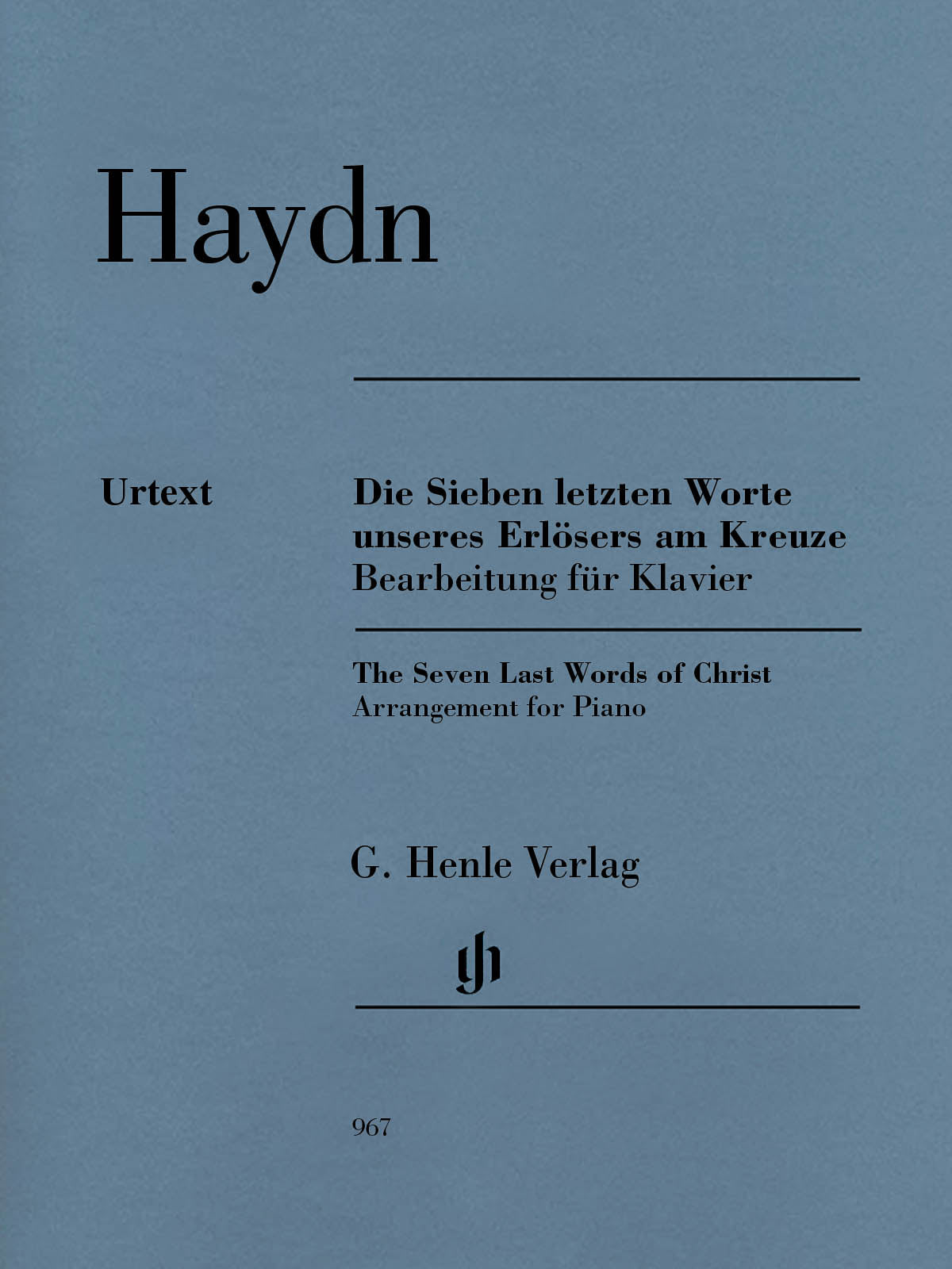 Haydn: The Seven Last Words of Christ – Ficks Music