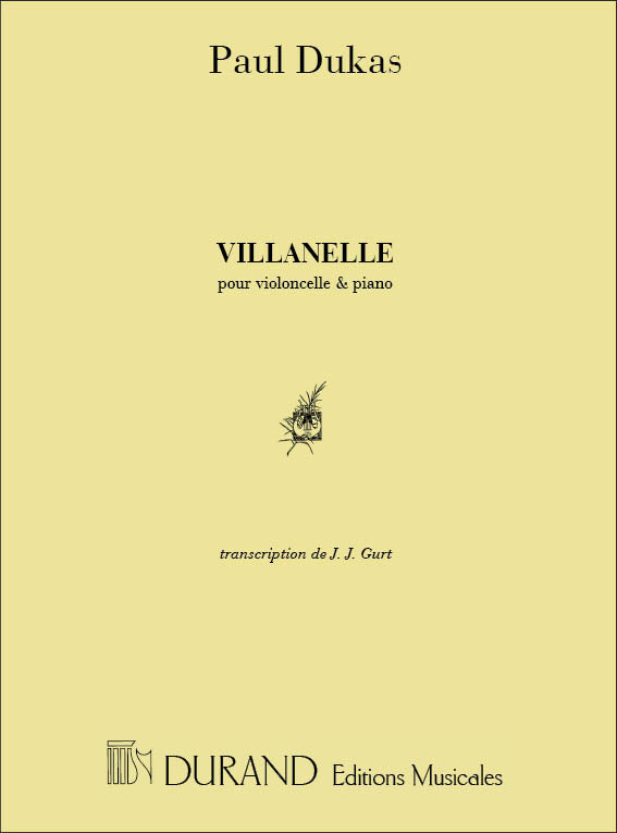 Dukas: Villanelle (arr. for cello & piano)