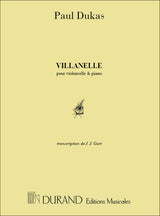 Dukas: Villanelle (arr. for cello & piano)