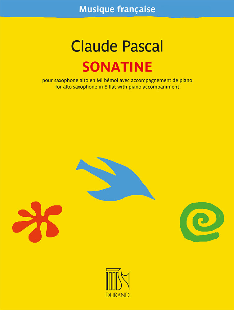 Pascal: Sonatine for Alto Sax & Piano