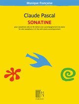 Pascal: Sonatine for Alto Sax & Piano