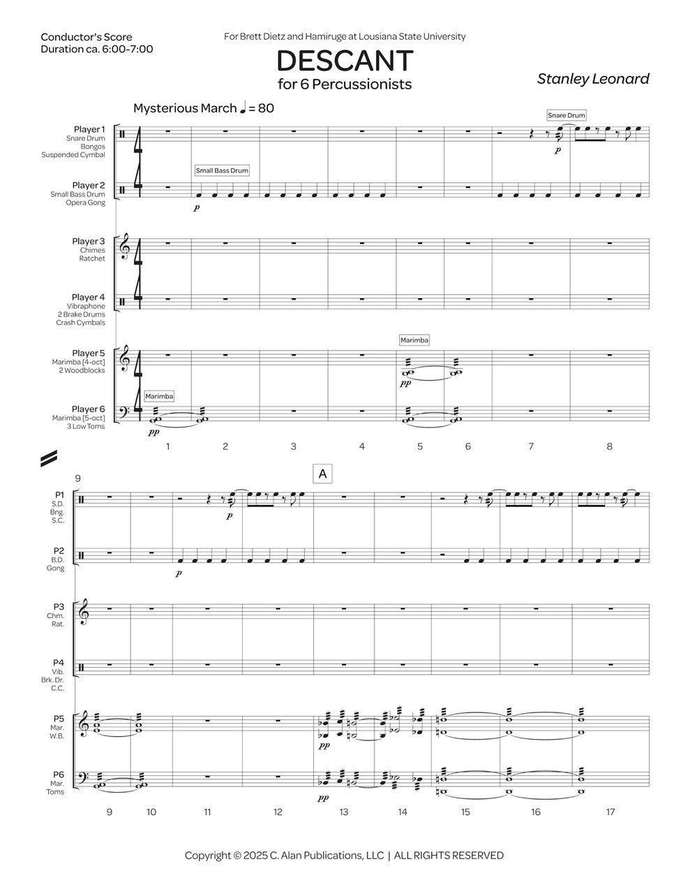 Leonard: Descant