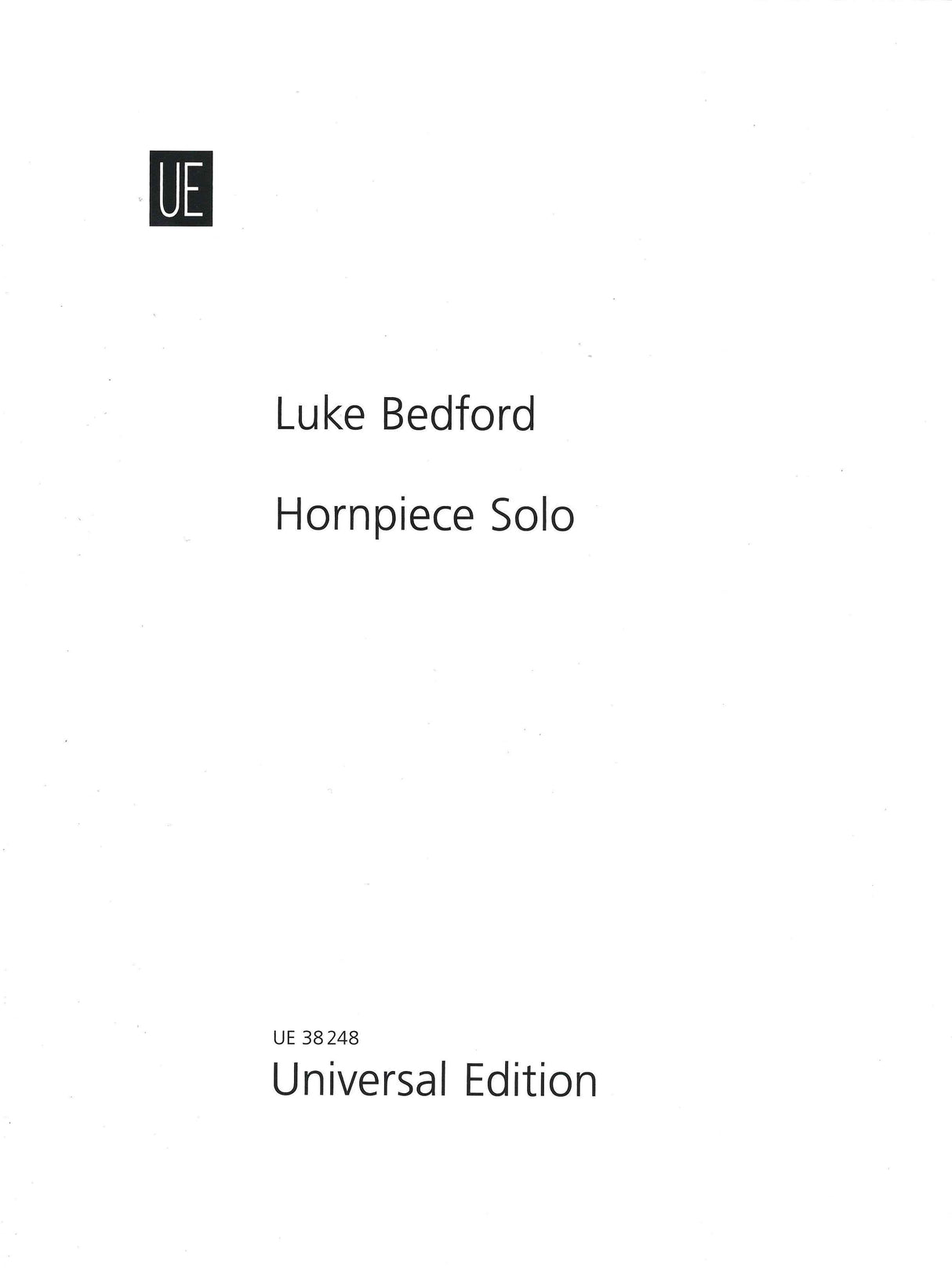 L. Bedford: Hornpiece Solo
