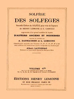 Solfège des Solfèges - Volume 4D