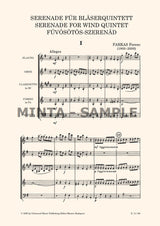 Farkas: Serenade for Wind Quintet