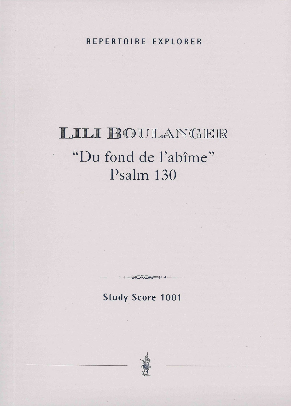 Boulanger: "Du fond de l'abîme"