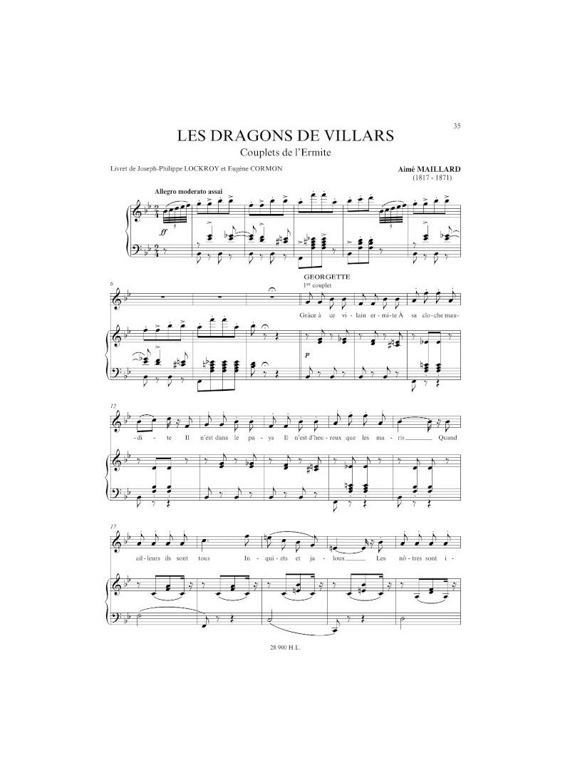 Airs d'opéras comiques - Mezzo Soprano