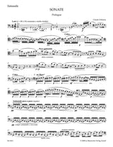 Debussy: Cello Sonata