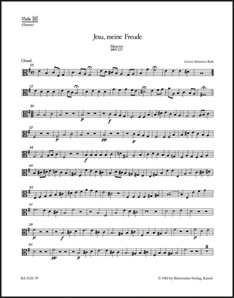 Bach: Jesu, meine Freude, BWV 227