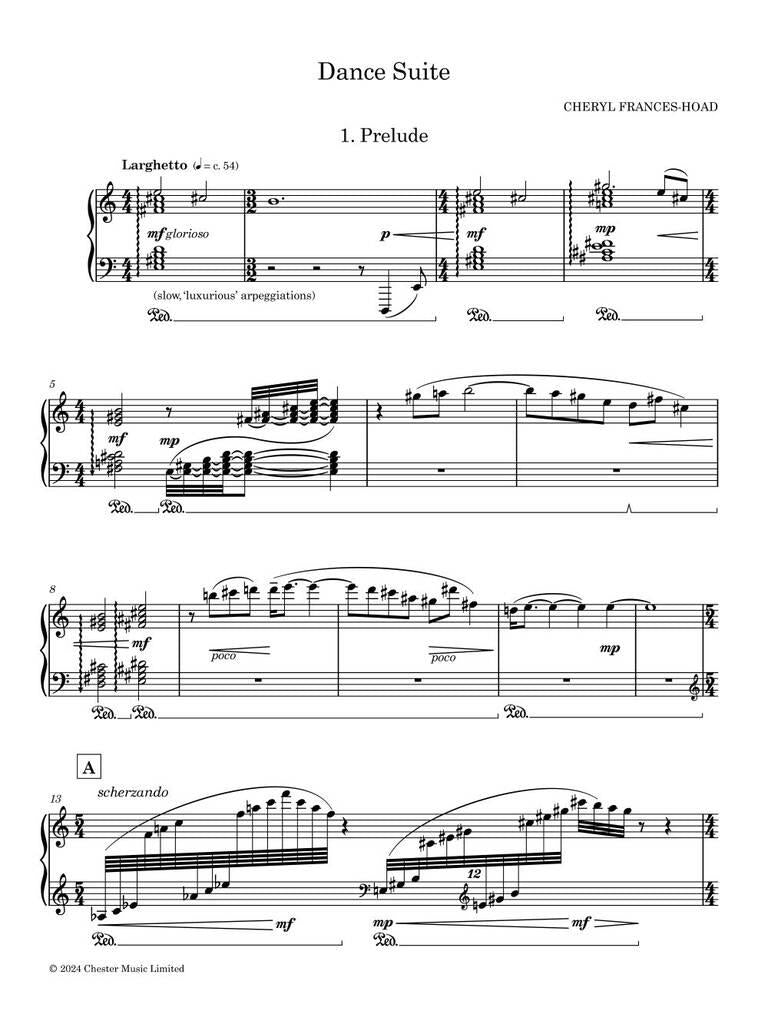 Frances-Hoad: Dance Suite