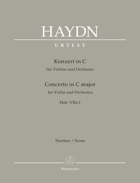 Haydn: Violin Concerto in C Major, Hob. VIIa:1