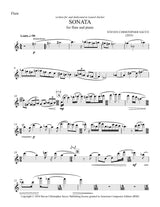 Sacco: Flute Sonata