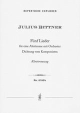 Bittner: 5 Lieder