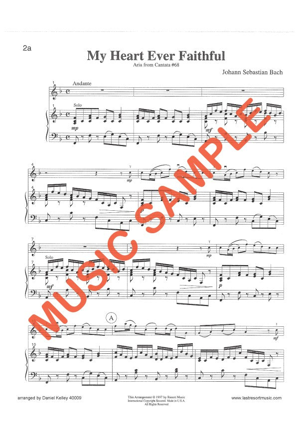 20 Sacred and Spiritual Solos (for violin, flute, or oboe with piano)