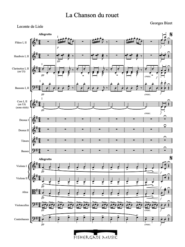 Bizet: La Chanson du Rouet