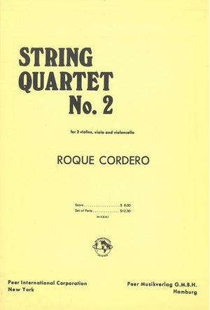 Cordero: String Quartet No. 2