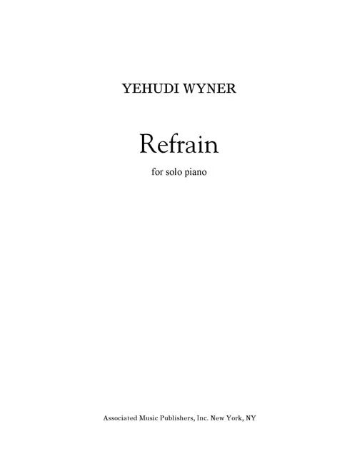 Wyner: Refrain