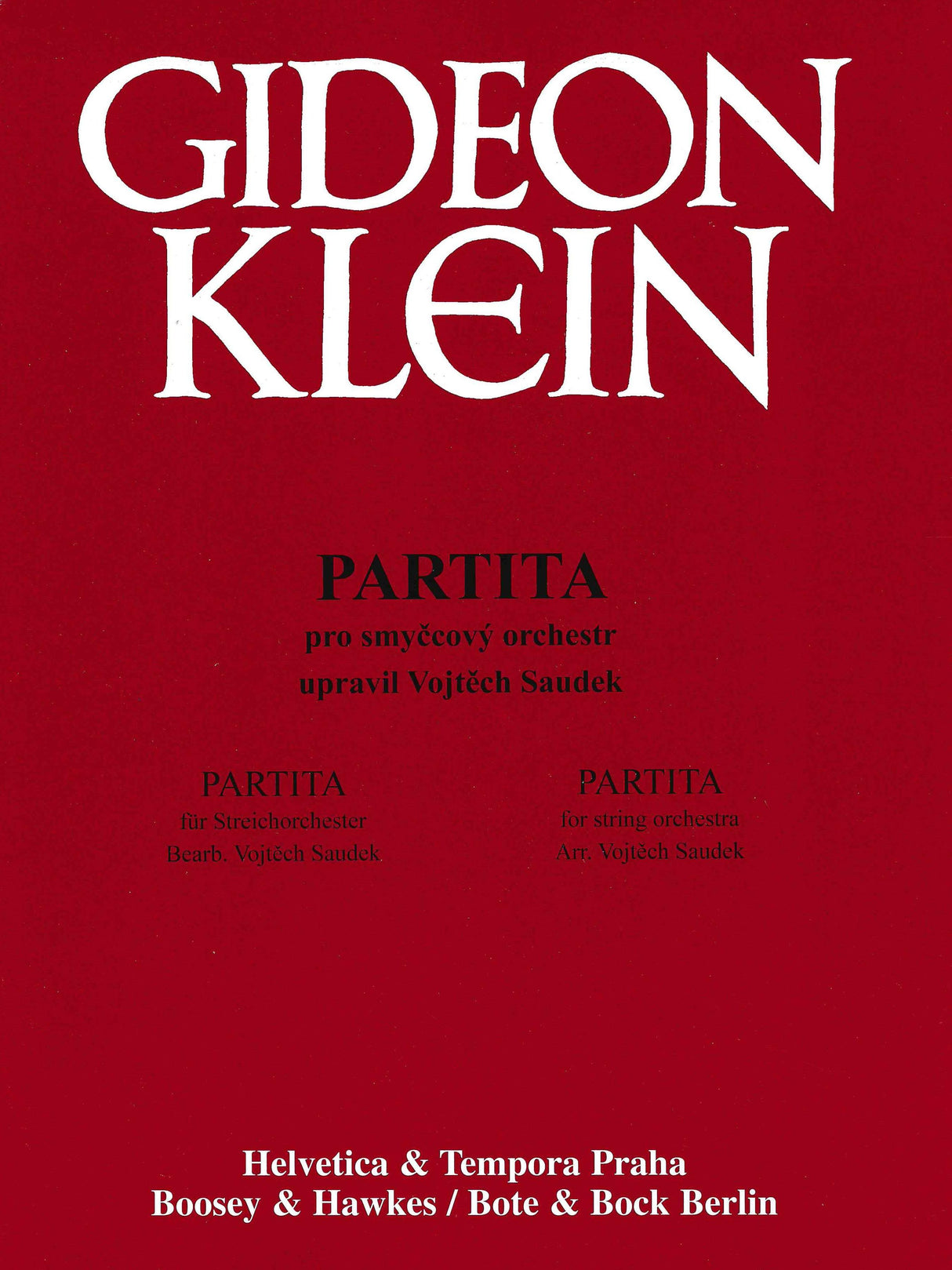Klein: Partita (arr. for string orchestra)