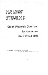 Stevens: A Green Mountain Overture
