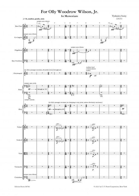 Sorey: For Olly Woodrow Wilson, Jr.