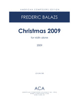 Balazs: Christmas 2009