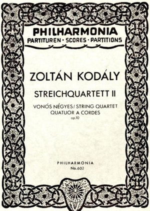 Kodály: String Quartet No. 2, Op. 10