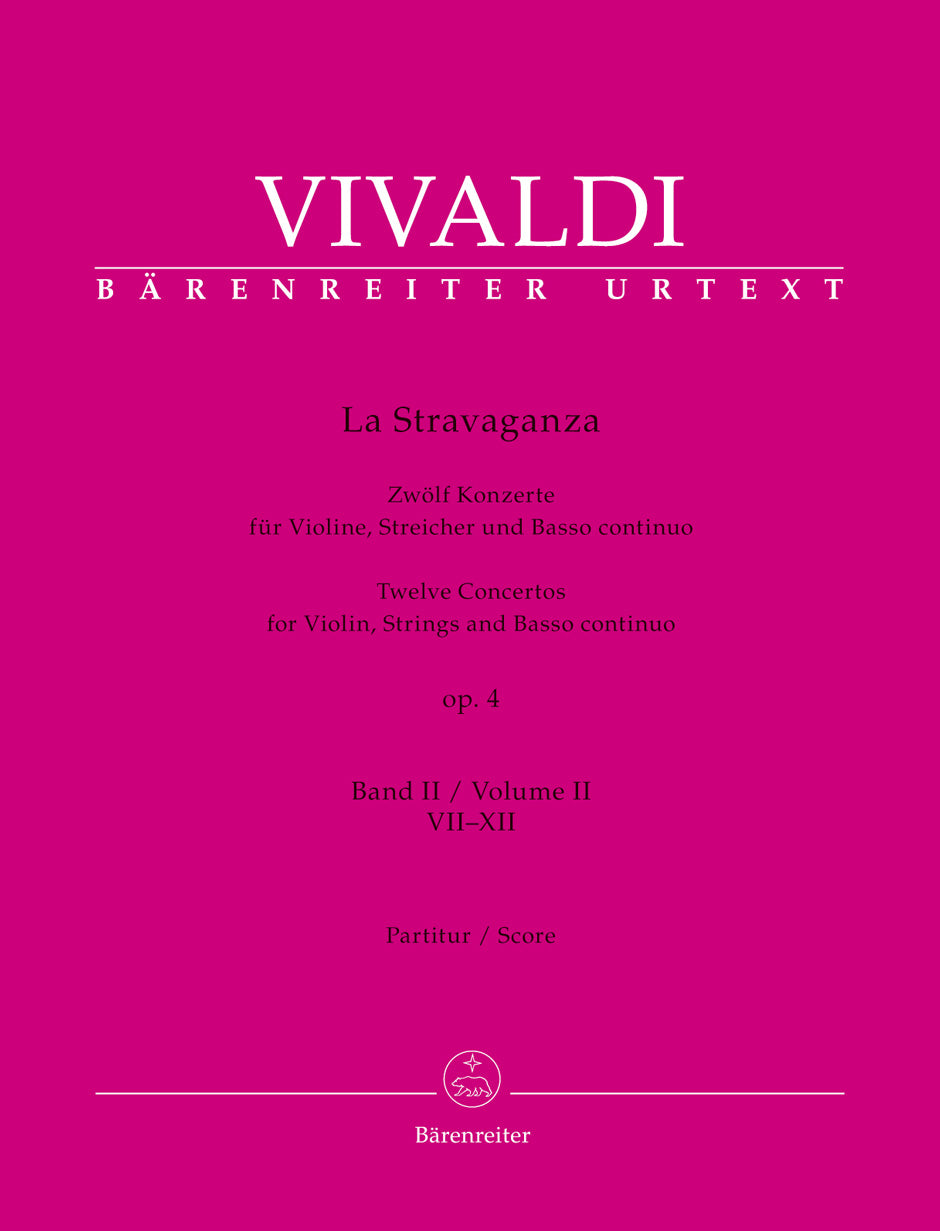 Vivaldi: La Stravaganza, Op. 4 - Volume 2 (Nos. 7-12)