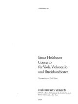 Holzbauer: Concerto for Viola and Cello