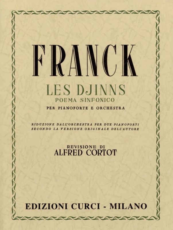 Franck: Les Djinns