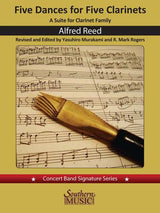 Reed: Five Dances for Five Clarinets and Band