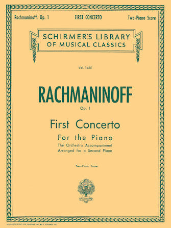 Rachmaninoff: Piano Concerto No. 1, Op. 1
