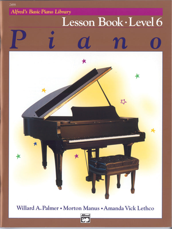 Alfred's Basic Piano Library: Lesson Book - Level 6