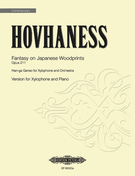 Hovhaness: Fantasy on Japanese Woodprints, Op. 211 – Ficks Music
