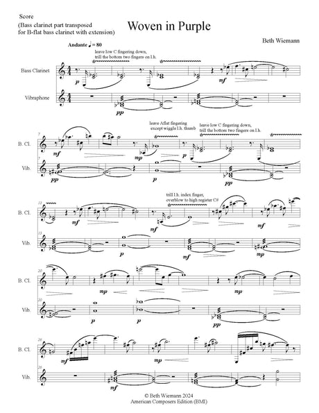 Wiemann: Woven in Purple
