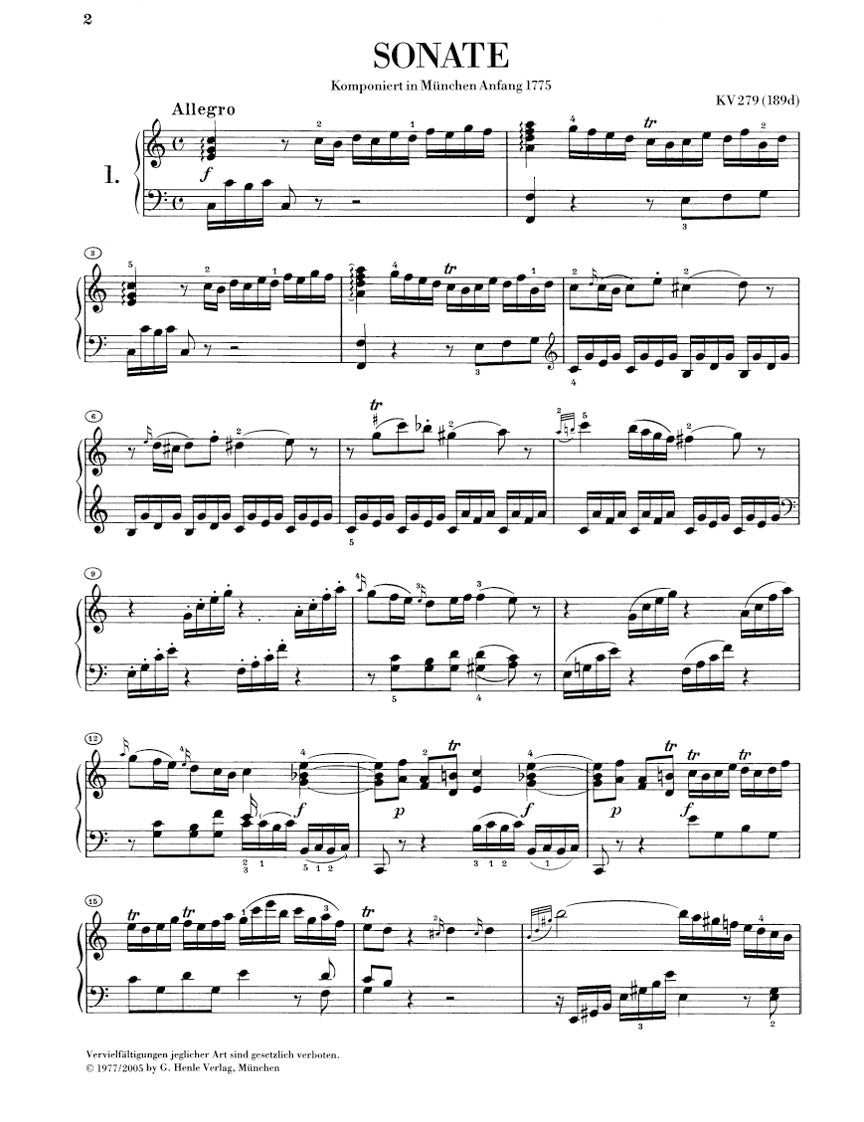 Mozart: Complete Piano Sonatas – Ficks Music