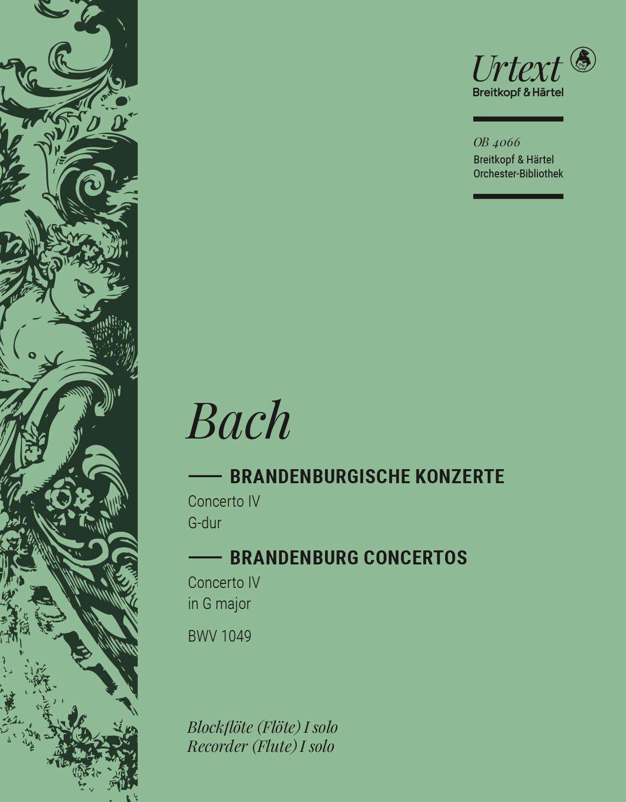 邦楽 bacho Bach: Brandenburg Concerto No. 4 in G Major, BWV 1049 – Ficks Music