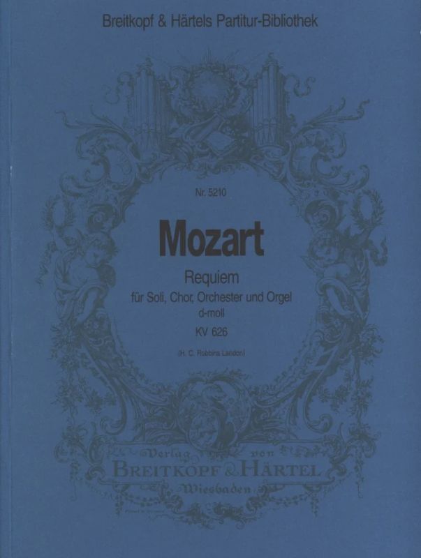 Mozart: Requiem, K. 626 - completed by Landon