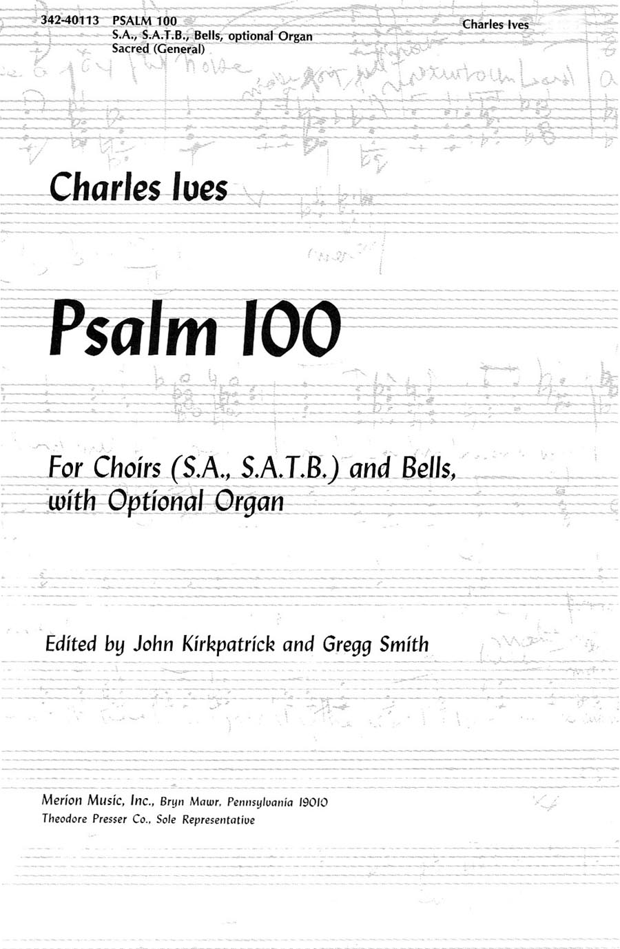 Ives: Psalm 100