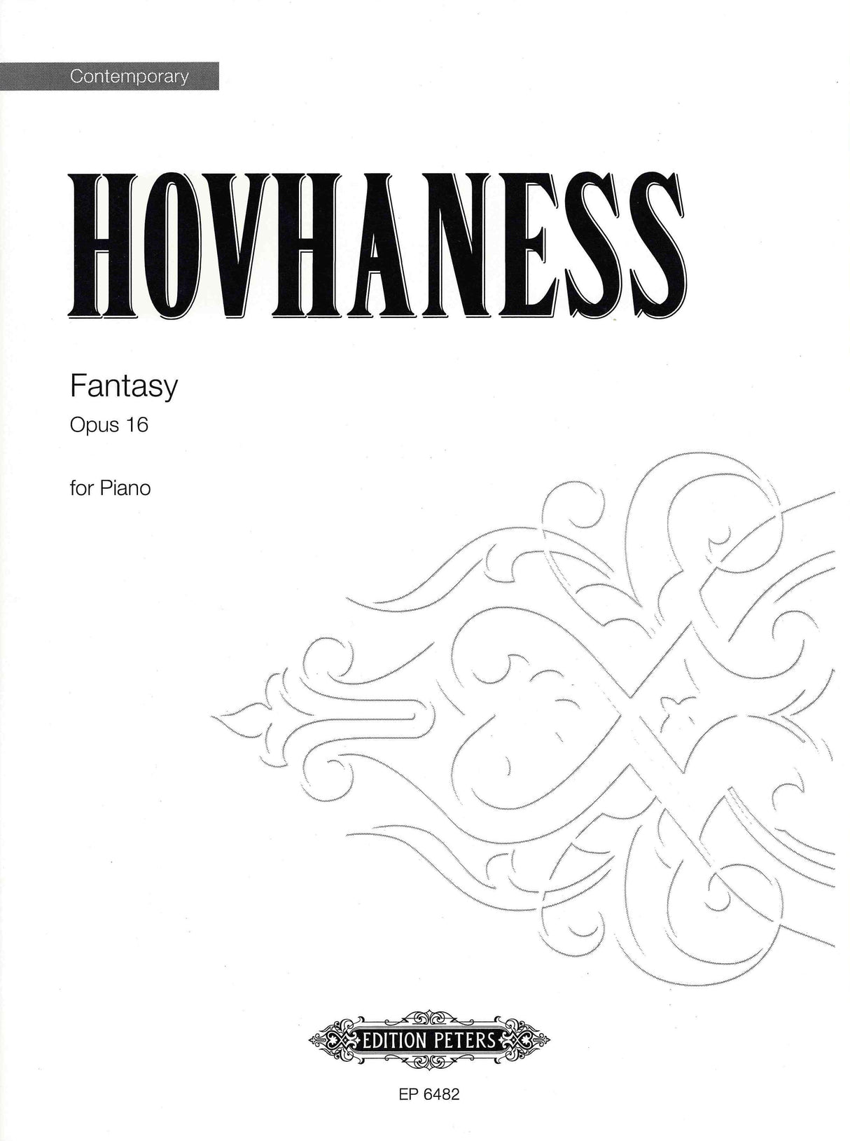 Hovhaness: Fantasy, Op. 16
