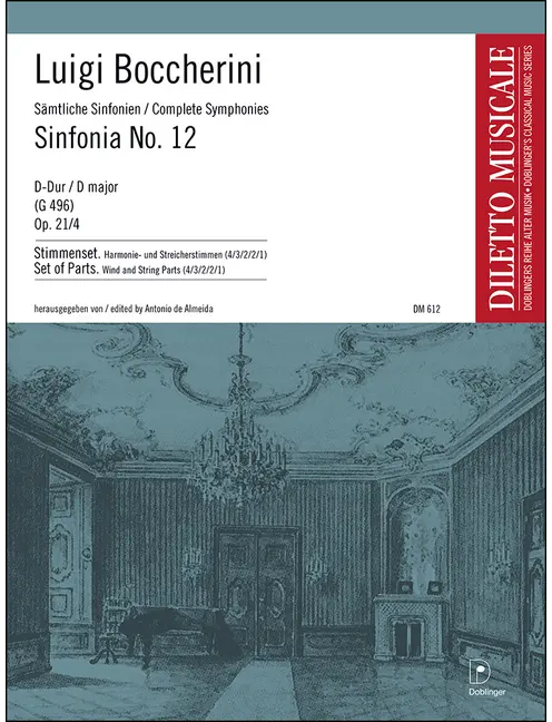 Boccherini: Sinfonia No. 12 in D Major, G 496, Op. 21, No. 4