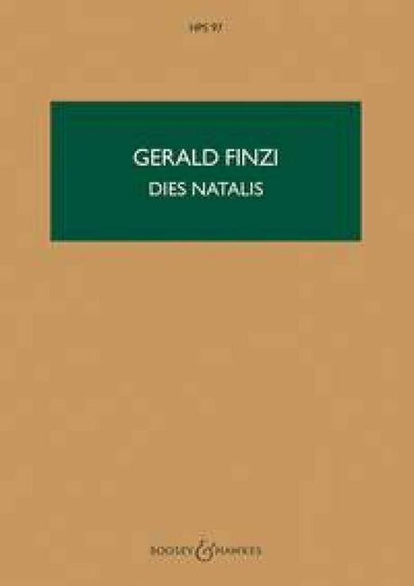 Finzi: Dies Natalis, Op. 8