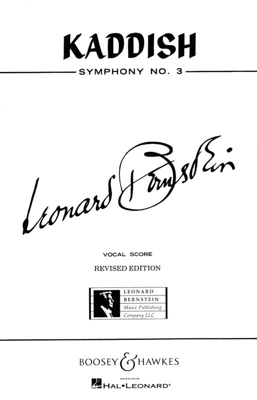 Bernstein: Symphony No. 3 – Ficks Music