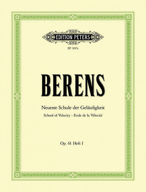 Berens: New School of Velocity, Op. 61 - Book 1 (Nos. 1-14)