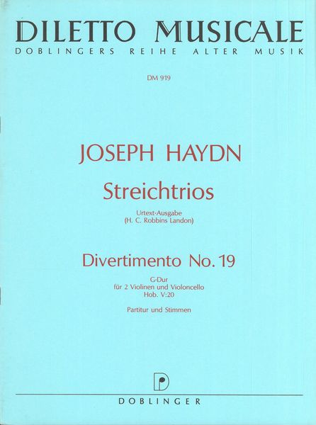 Haydn: Divertimento in G Major, Hob. V:20