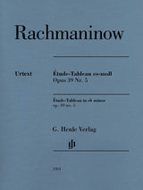 Rachmaninoff: Étude-Tableau in E-flat Minor, Op. 39, No. 5