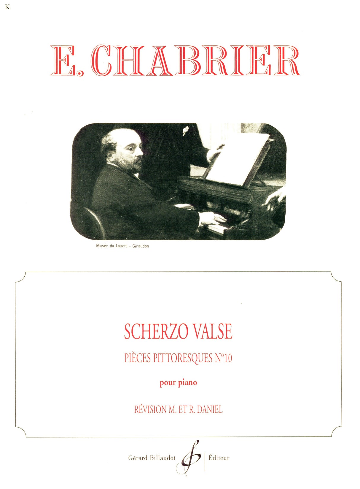 Chabrier: Scherzo-valse from 10 Pièces pittoresques