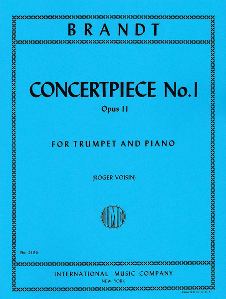 Brandt: Concert Piece No. 1, Op. 11 – Ficks Music