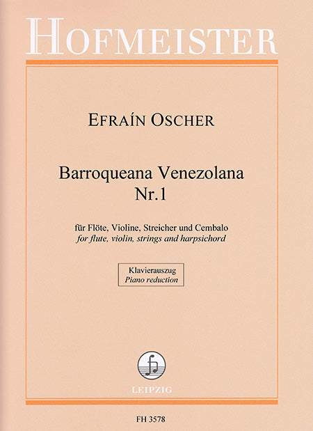 Oscher: Barroqueana Venezolana No. 1